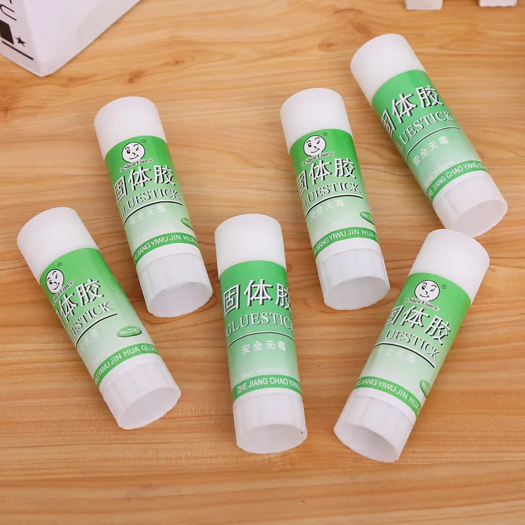 Hot sale non-toxic low odor PVA PVP white glue stick 21g solid gum for student stick