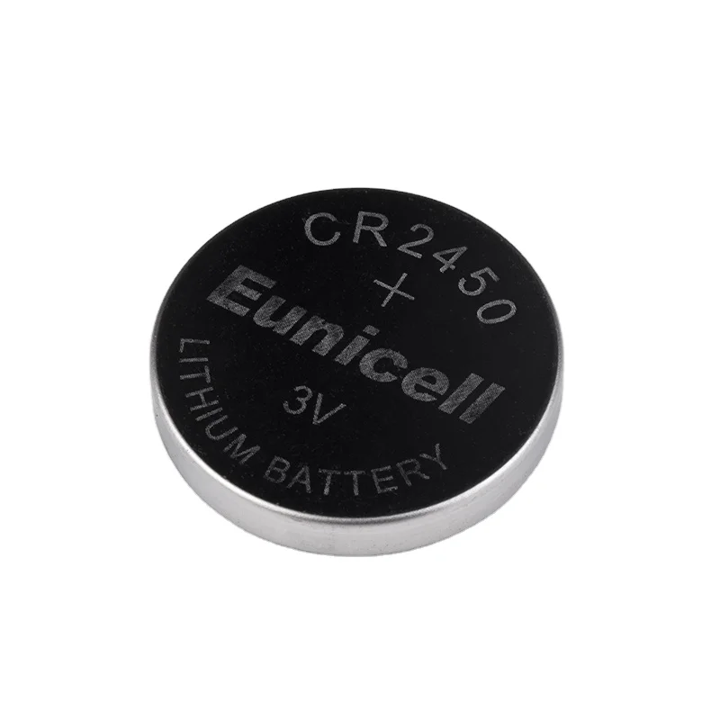 LED Light 3 V Battery 600mAh CR2450 PCB Button Cell