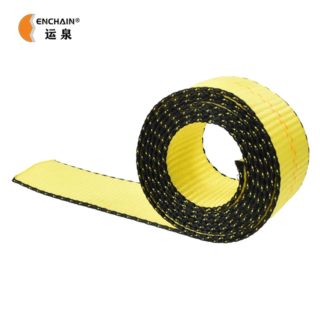 High Tenacity Polyester Webbing For Ratchet Straps Lifting Slings Round Sling Sleeve