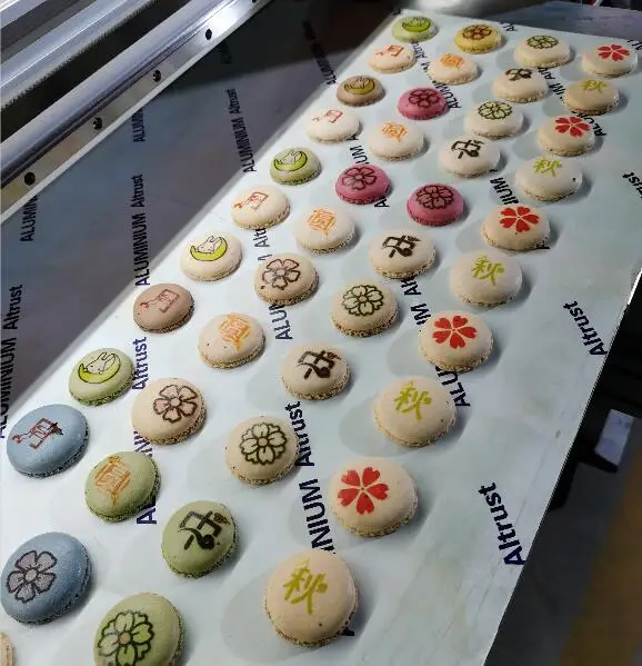 High Speed Stable Wide Format Edible Inkjet Printer Direct To Food Surface Food Grade Digital Printer  Cookie Macaron Printer