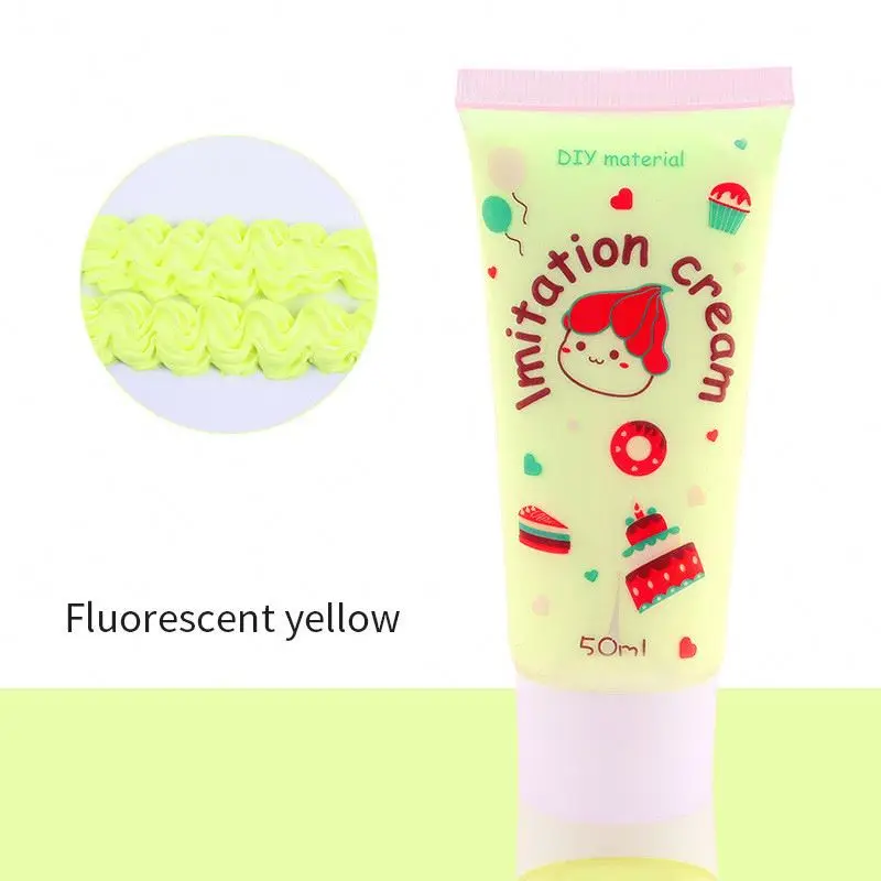 2024 hot sell Wholesale Factory Direct Sales Diy Manual Material Antifreeze Simulation Cream Glue For Phone Case Decoration