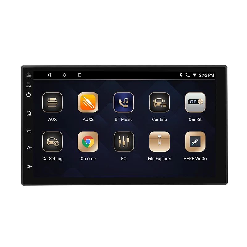 UI5 радио 2din AHD + DSP + AM FM RDS автомобильное радио 2 din gps android Автомобильная