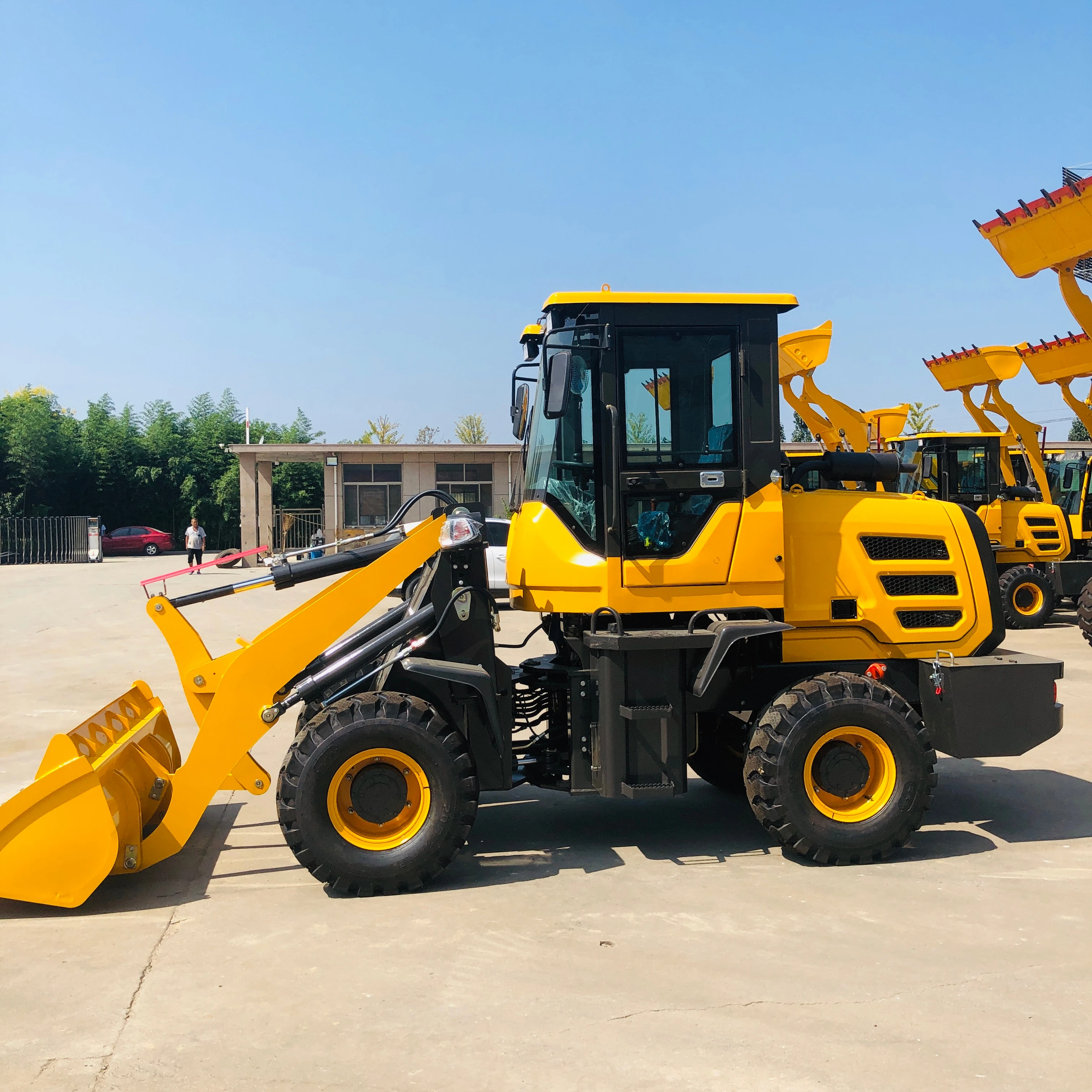 Mini agriculture diesel four wheel drive loader epa 3 ton wheel loader for sale Good quality  small wheel loader for sale