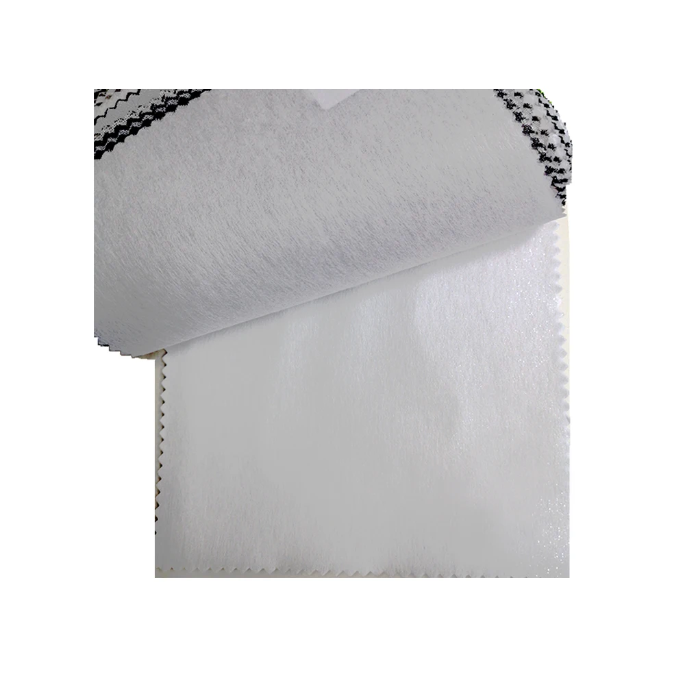 GAOXIN 100% Polyester Coated Glue Fusing Fabric Nonwoven Interlinings
