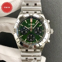 The New Diver waterproof Patek watch GF factory 42MM 7750 Timing Movement B01 Multi-function timing Watch