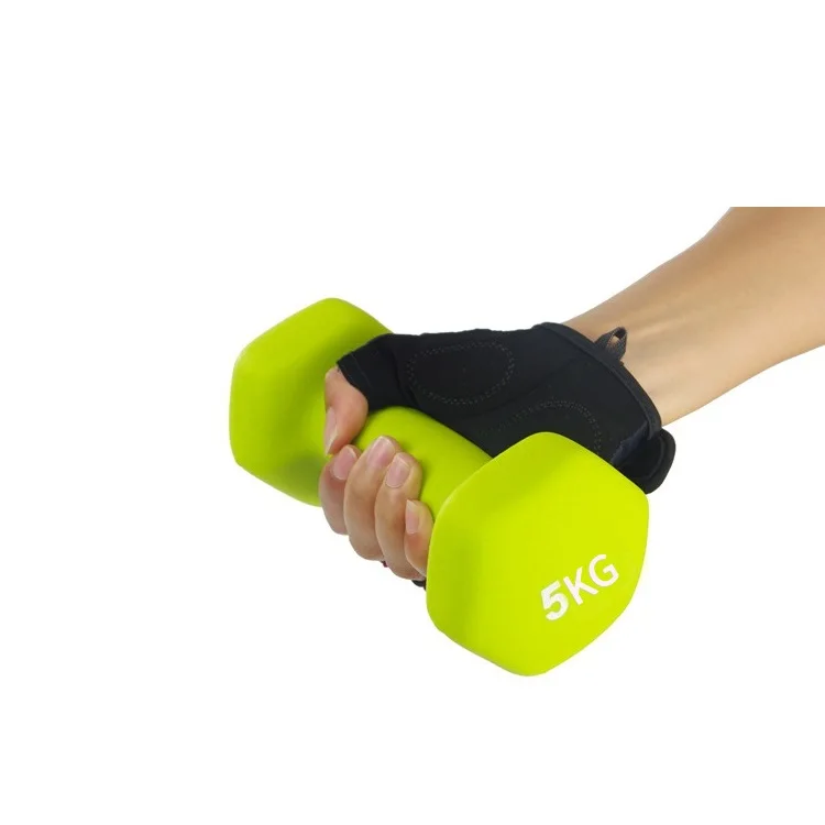 Custom Logo High Quality 3lb 10 Pound Neoprene Pink Black Colorful Dumbells Women 2kg 1 3 5 kg