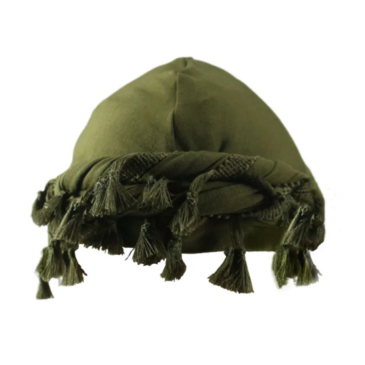 Q31137 African men Hair Cycling Sports Vintage Twist Head Wraps for Men Stretch Satin Turban Scarf Tie