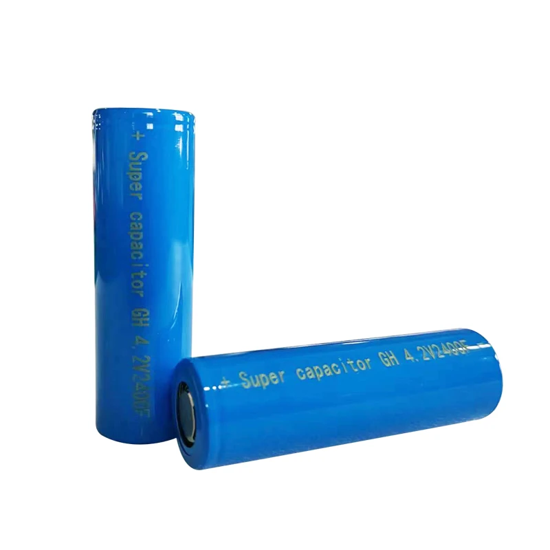 4.2V 3.7V 2400F 2000mah Minus 40C  -40C Super Capacitor 2000mAh Li Ion Battery Replacement More than 20,000 Cycles
