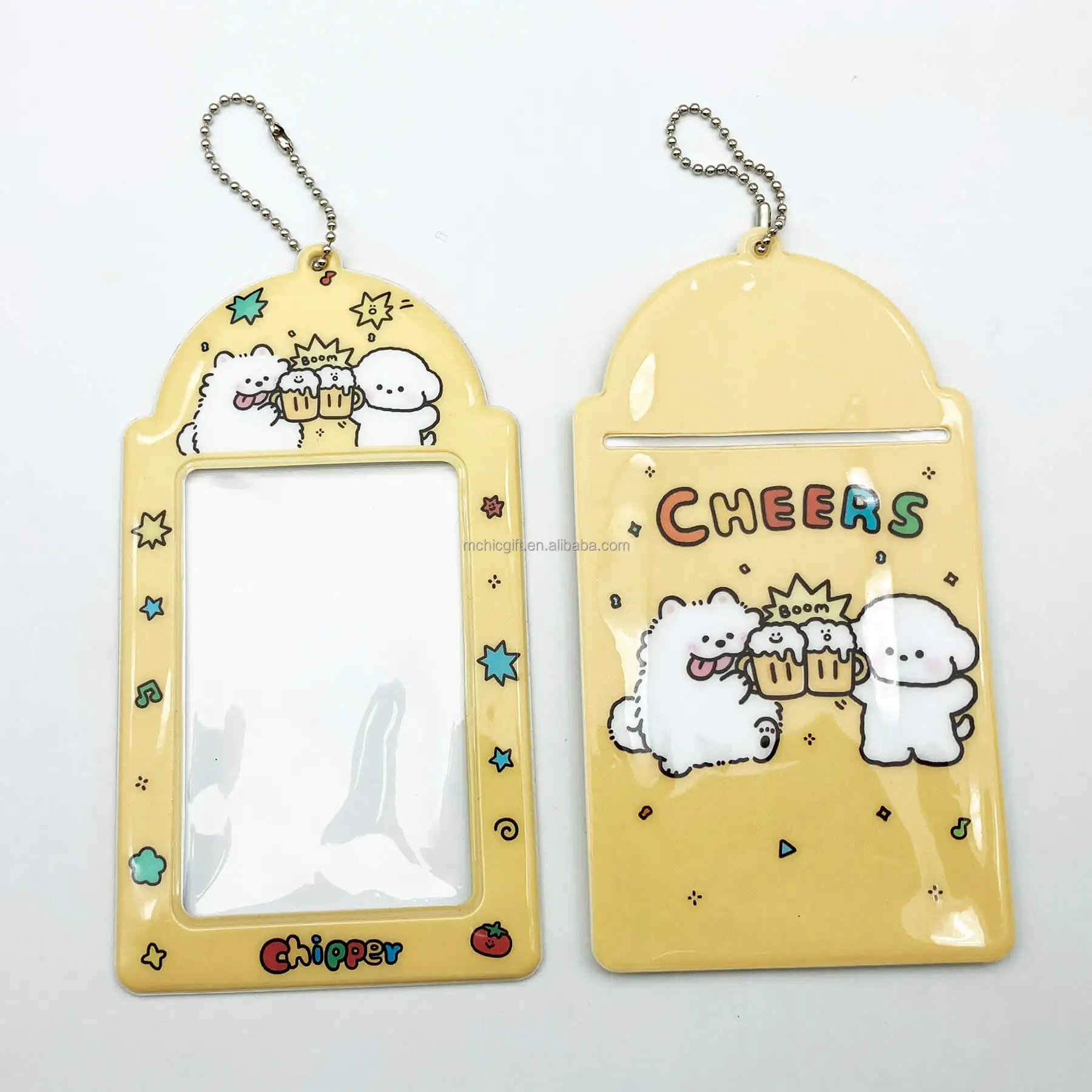 Personalise Custom Kpop Photocard Holder Printing PVC photo Case Plastic Idol Photo Lomo Card Kpop For Card cover Gift