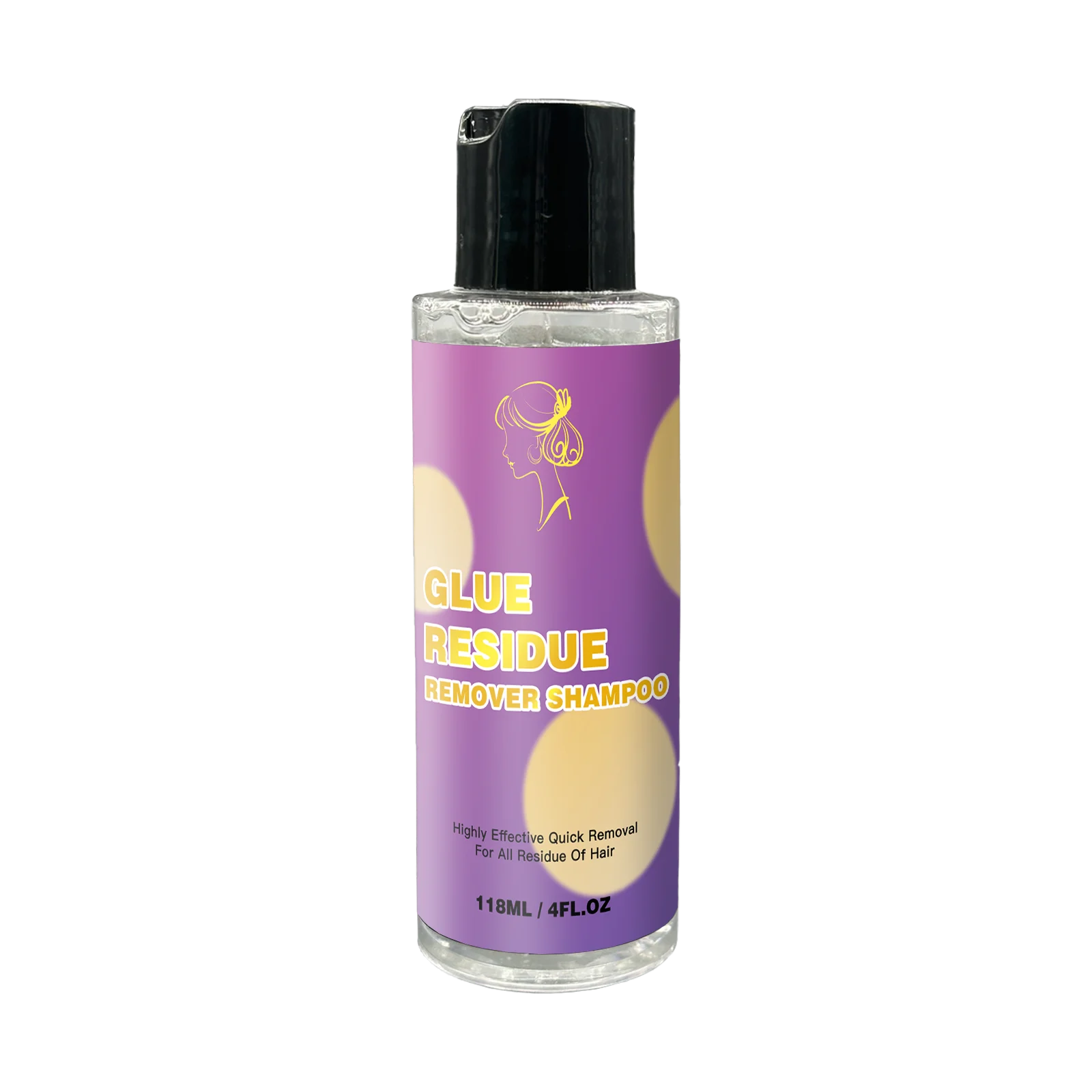 Private Label  Glue Residue Remover Shampoo removing shampoo Lace Wig Glue No Residue Glue Remover Shampoo