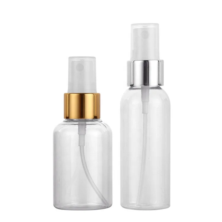 wholesale 30ml 60ml sprayer bottles 2 ounce 1 ounce clear plastic mist pet spray bottle
