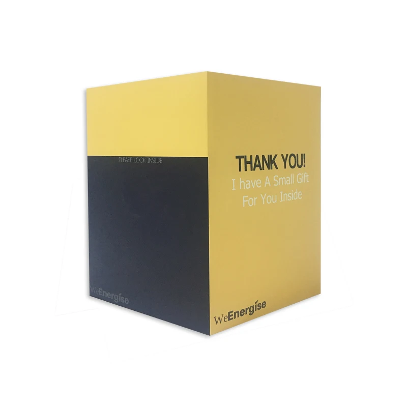 Customized music card with recording sound birthday thank you christmas greeting cards