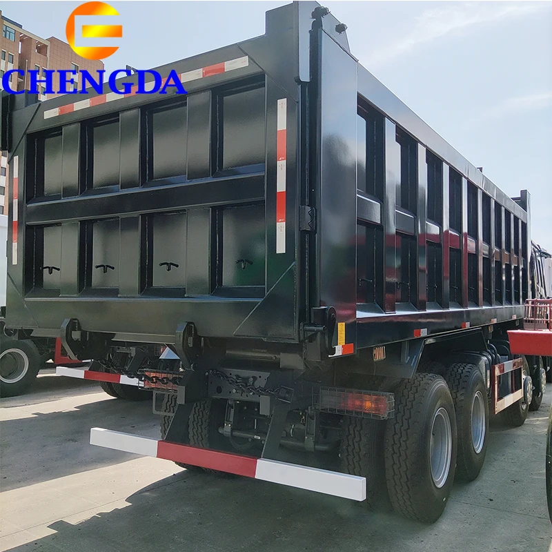 Sinotruck Howo 8x4 12 Wheeler Tipper Dumper Sand Transport 480hp Good Condition Diesel Mining New Dump Truck