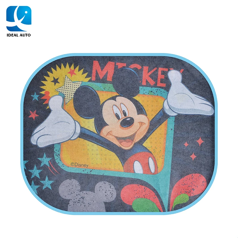 Солнцезащитный козырек на лобовое стекло автомобиля Мультяшные автомобильные солнцезащитные очки Детский автомобильный аксессуар термопечать задний солнцезащитный козырек