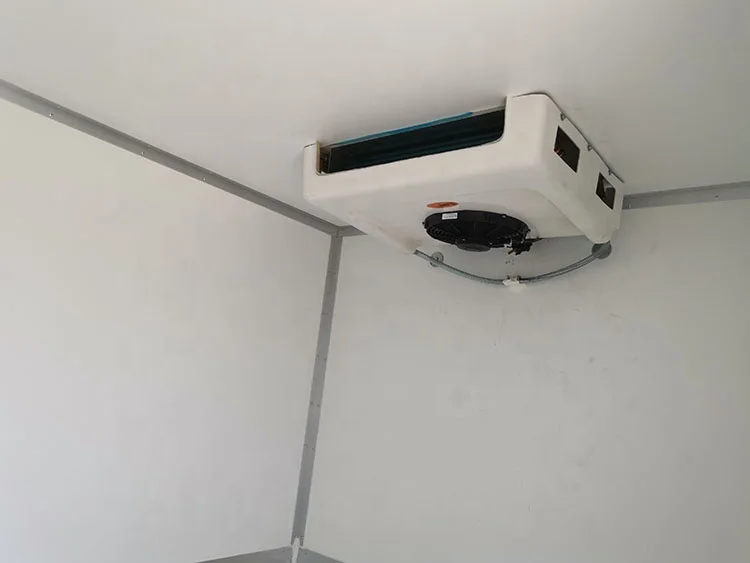 High quality cheap diesel Euro 5 refrigerated van truck mini refrigerated truck refrigerator car for sale