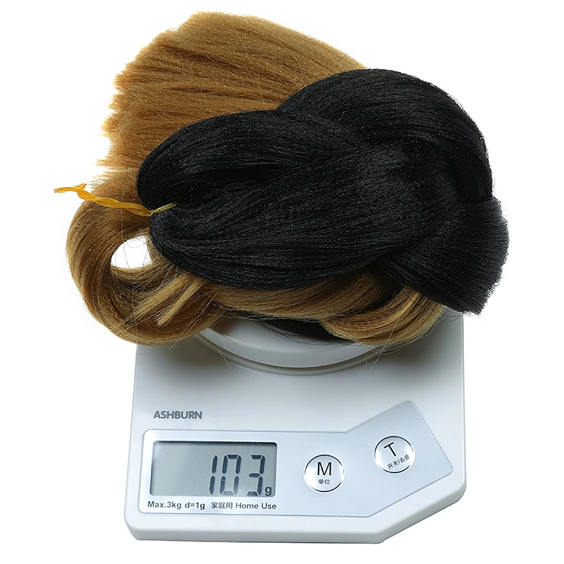 Free Sample Hot Sale Wholesale Ruwa Ombre Jumbo Braids Private Liabel Extention Expression Synthetic Braiding Hair 24 Inches