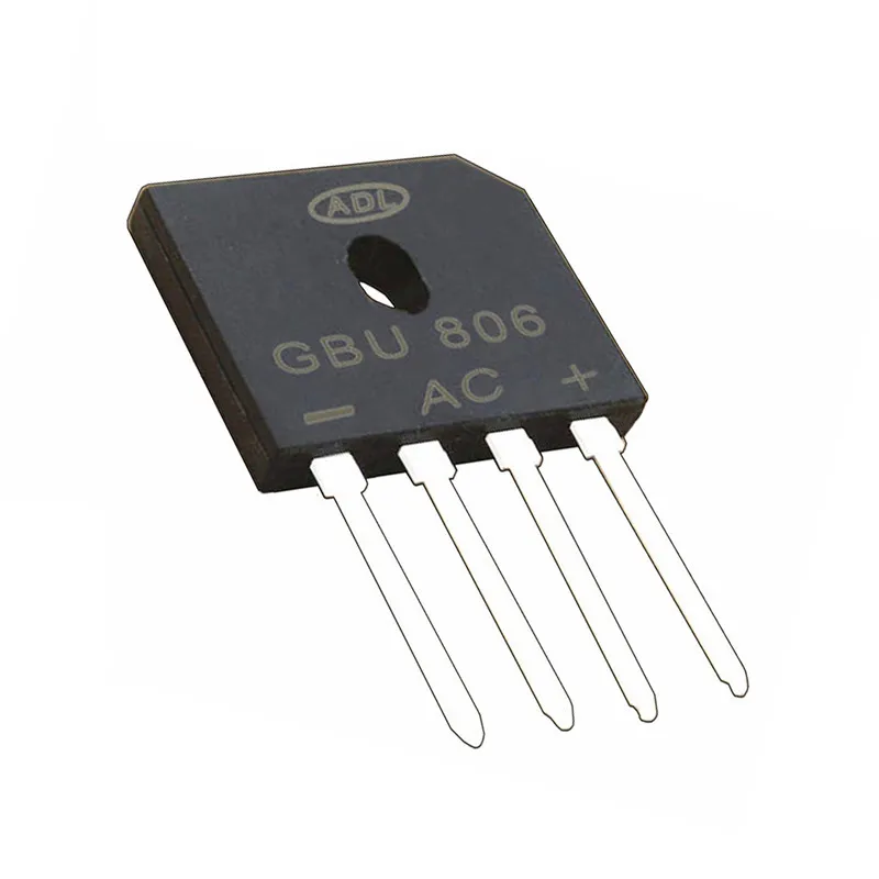 Мост выпрямителя ADL GBU806 8A600V мост выпрямителя, сделано в Китае, прямые продажи