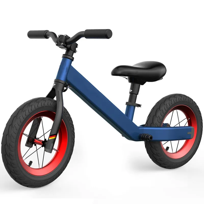 2021 Wholesale Kids Ride On Bikes 12 inch no pedal balance bike with pneumatic tire baby running bicycle