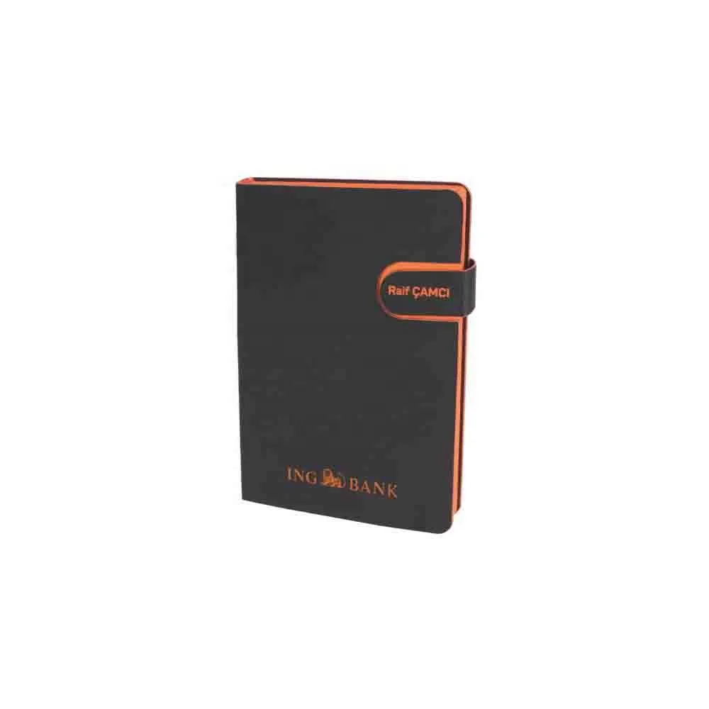 Leather diary Agendas 2022 wholesale happy journal planner binder cover personalizadas printing with power bank spiral