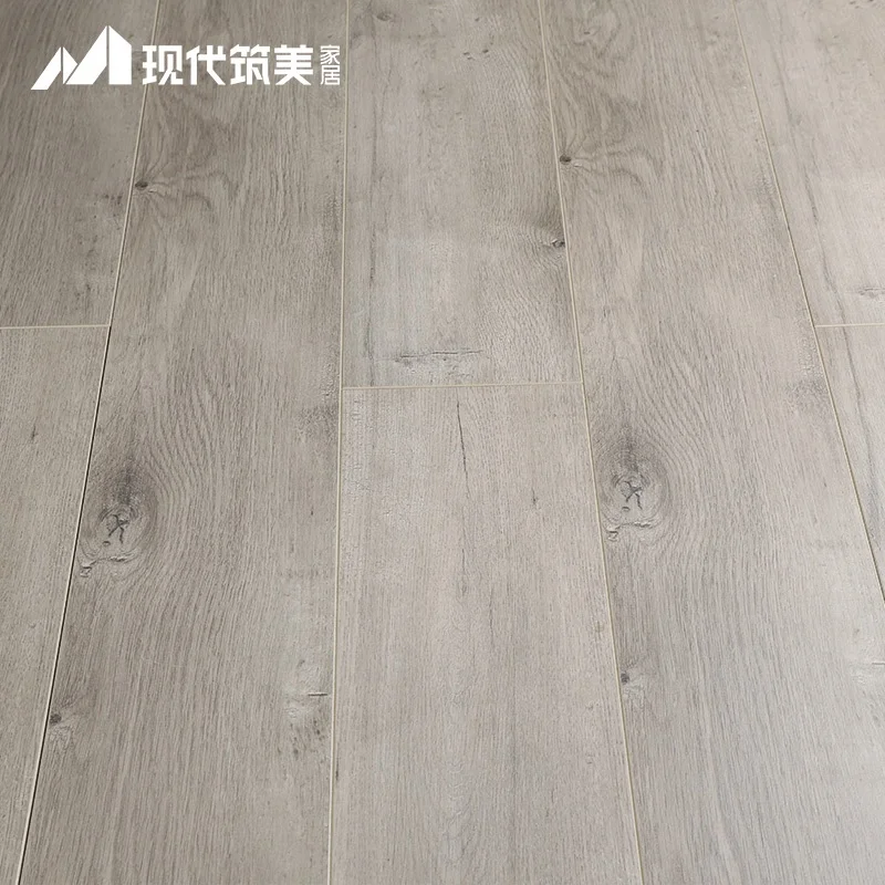 Ламинированный настил темно-серый Высококачественный водонепроницаемый ac4 ac5 класс 33 спроектированная деревянная плитка 12 мм ламинат hdf настил