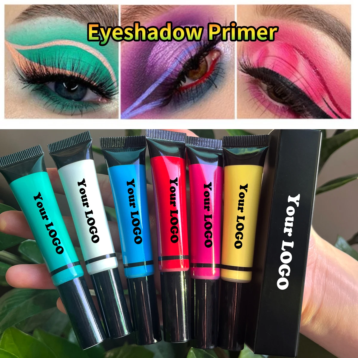 Eye Primer Concealer Coloring Base Makeup 24-hour Lasting Makeup Waterproof and Sweat-proof Makeup Eyeshadow Primer