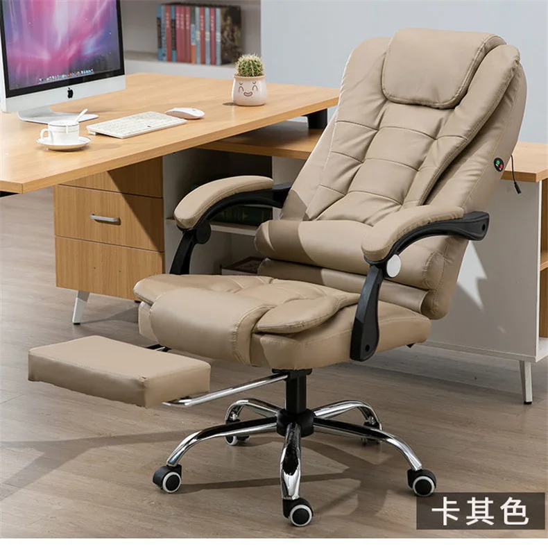 CEO Office Computer Ergonomic Recliner Modern Luxury Adjustable leather swivel Gaming chair