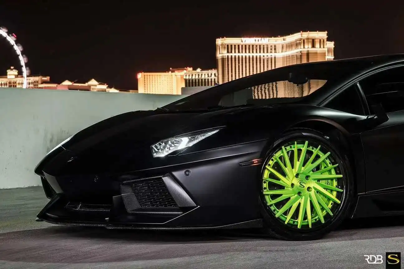 Custom popular style 2 piece 18 to 24 inch aluminum alloy forged mag whee rims with factory price