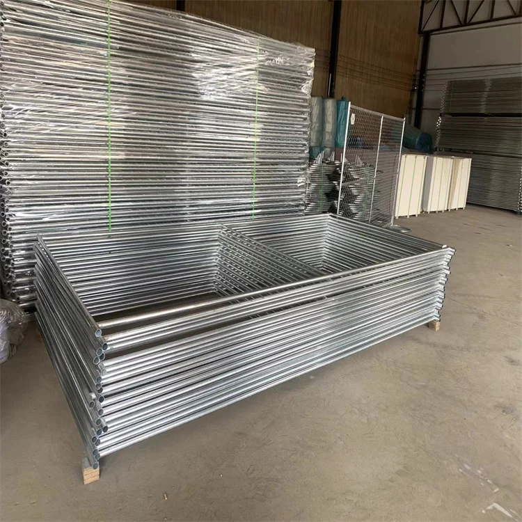 Скидка выдвижной провод оцинкованный подвижный забор Временное ограждение звено цепи 6 футов временное