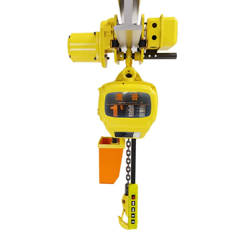 Outdoor Electric Chain Hoist Price 500kg 1000kg Multifunctional Wire Rope 1 Ton 5 2 Tons Small