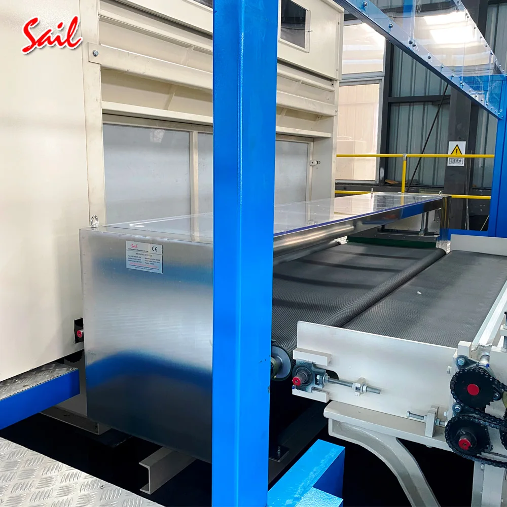 Changshu Sail machinery double cylinder double doffer carding machine for nonwoven fabric