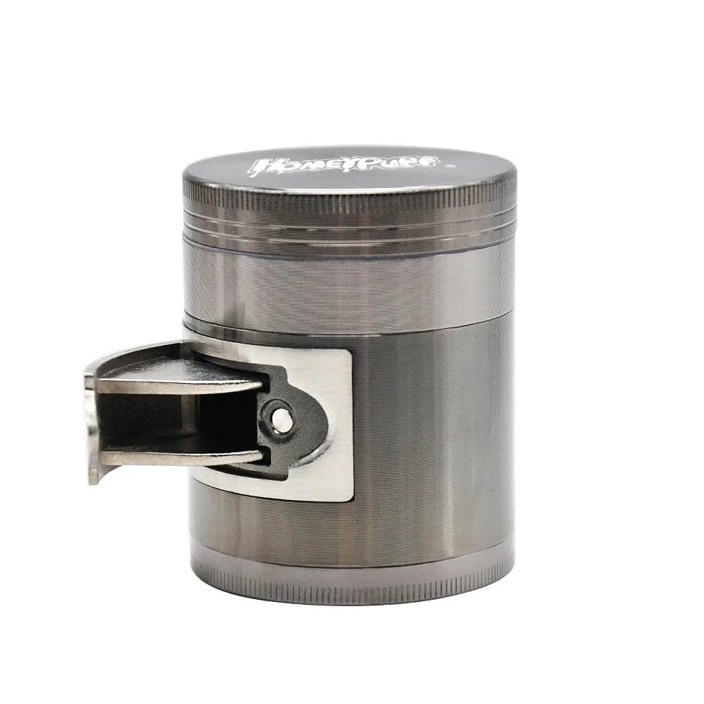 
Wholesale Diameter 56mm Portable Mini Herb Grinder 4 Layer Custom logo Herbal Tobacco Weed Grinder 