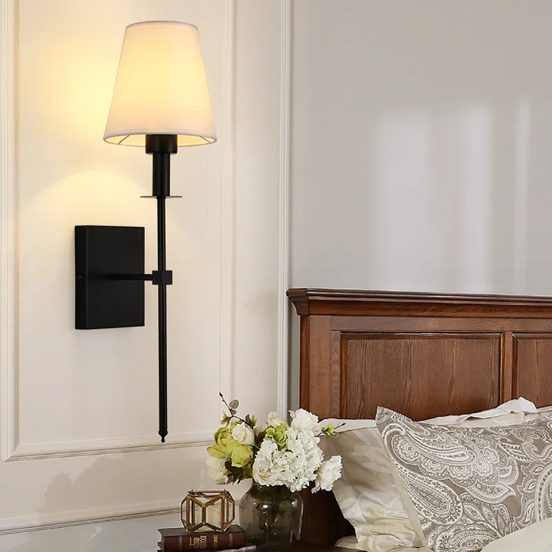 Modern Classical Living Room Backdrop Wall Lightdesigner Personalized Bedside Reading Hotel Wall Lamp