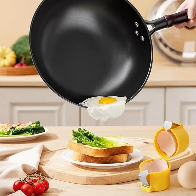 Новый кухонный инструмент для вареного сырого яйца