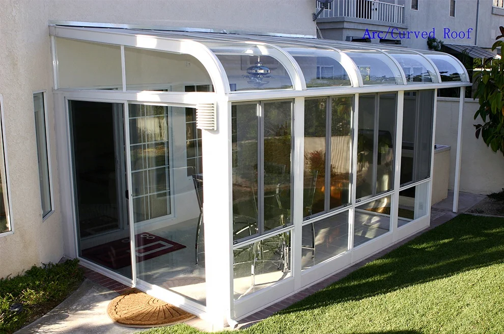 new homes glass winter garden veranda curved roof sunrooms solarium all season porch enclosures lowes