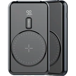 Mini Portable 10000mAh Magnet Powerbank PD 20W Fast Charging Battery Station Phone 15W Magnetic Wireless Charger Power bank