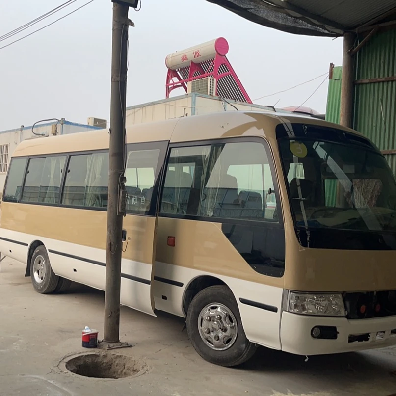 Popular Good Condition Used 23 seats Coaster Bus