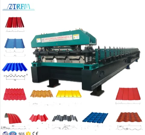 MAQUINA PARA HACER ALUZINC TR4 TR5 TR6  FABRICA COBERTURAS PARA TECHOS