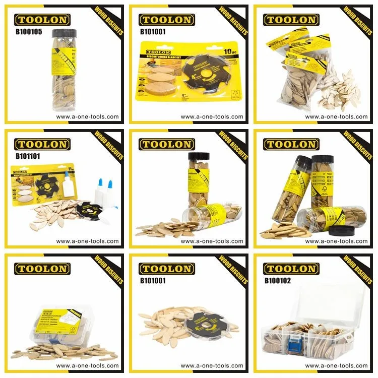 TOOLON Number 10 Beechwood Joiner Biscuits Woodworking Joining Wooden Furniture Fitting Items Chips For Crafting