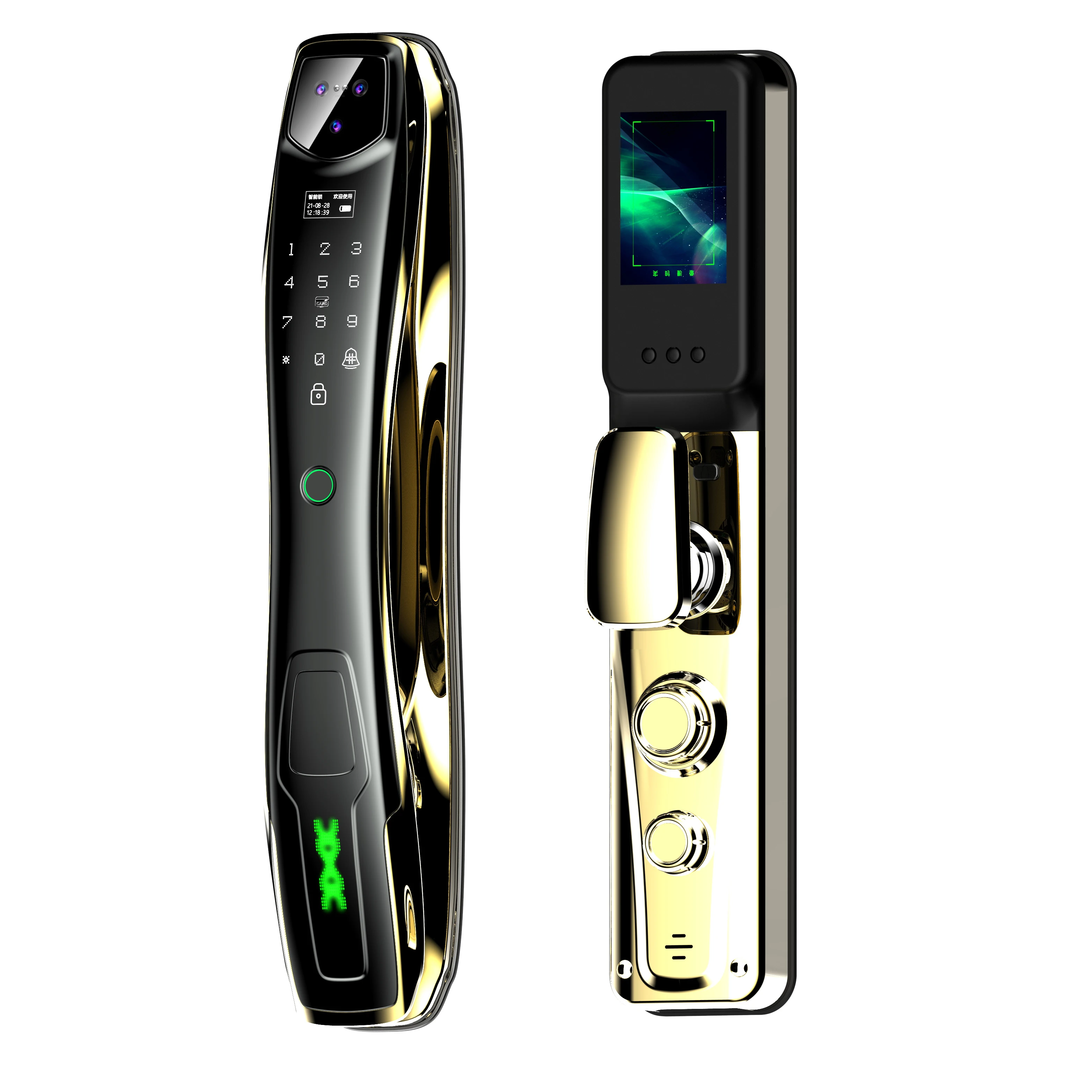 wholesale price full auto mobile control wifi Anti Theft Digital smart door locks