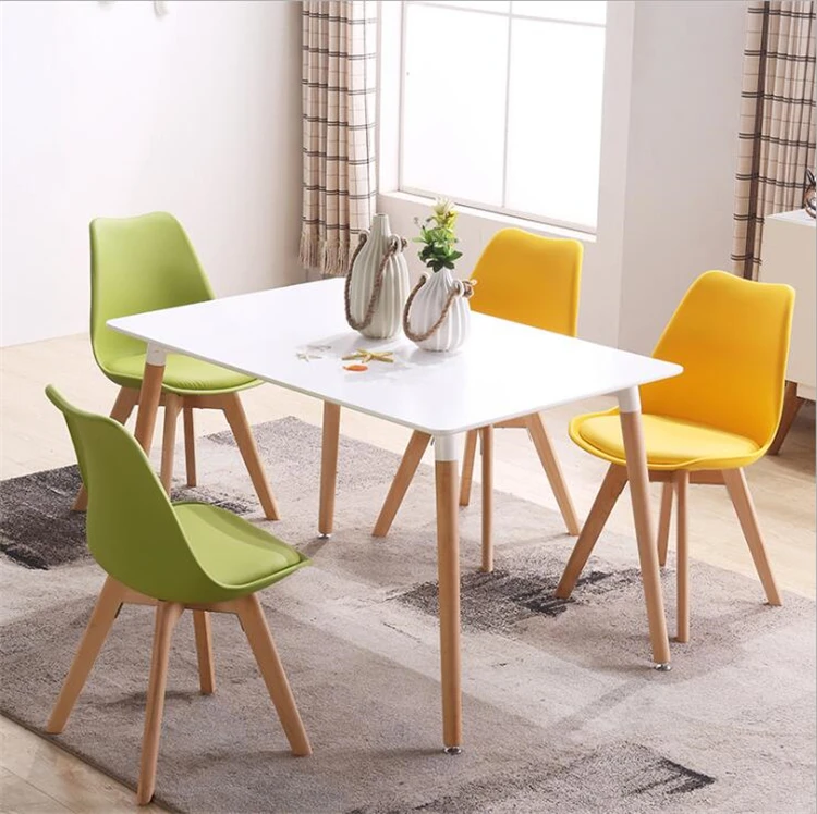 New style wooden dining table fashion study table kitchen table set dining chair for dining room home furniture
