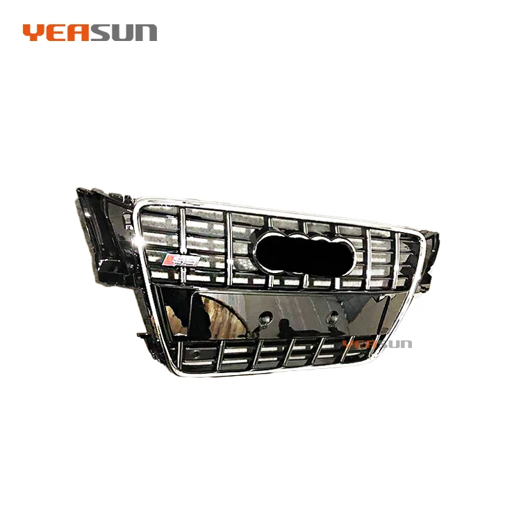 Черный стиль B8 S5 спереди сетки grillemodify решетка тюнинг-пакет для Audi A5 2007 2010 20111 2012