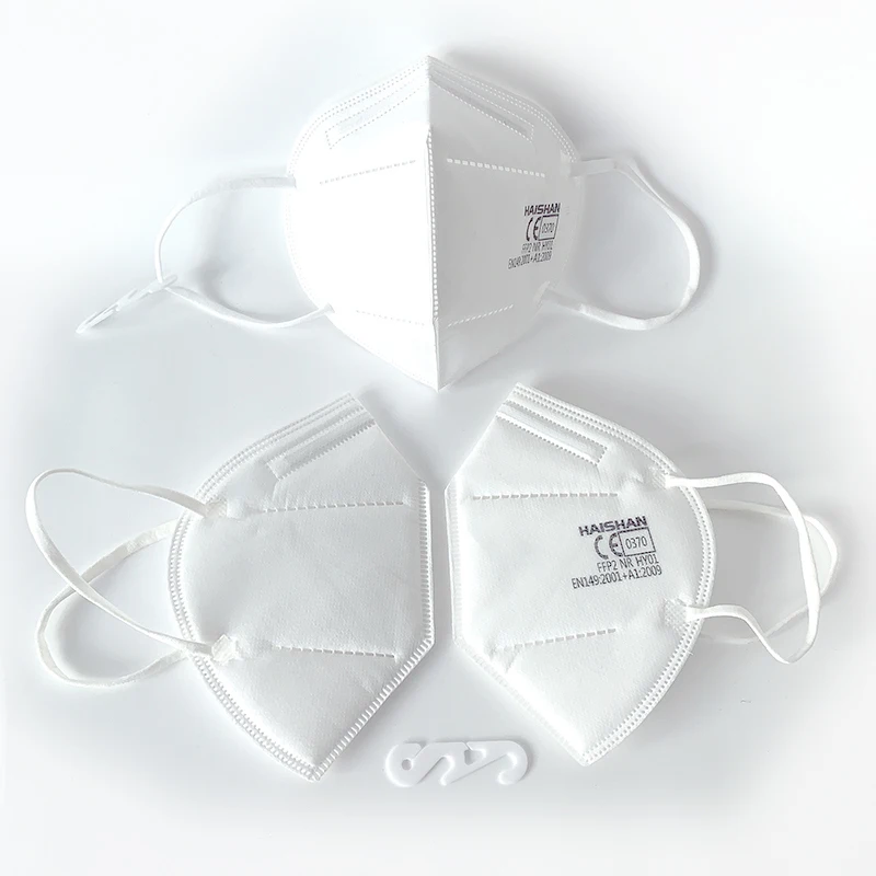 Сертифицированная маска FFP2 CE EN149, полулицевая фабрика хорошего качества от производителя kn95, защитная маска для лица HAISHAN