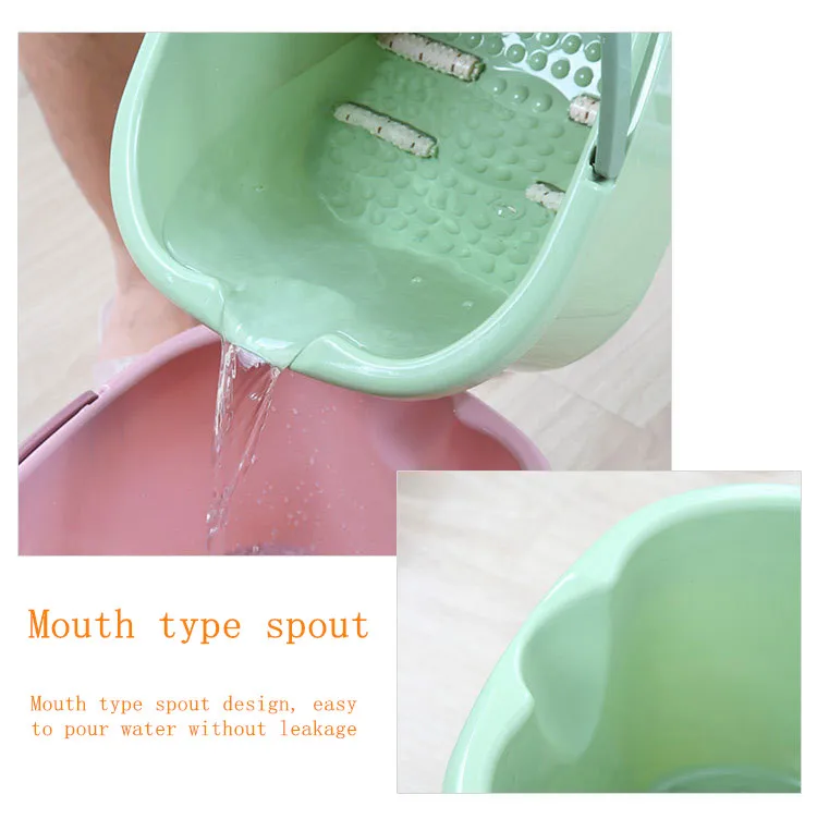 China Factory wholesale plastic washing foot tub spa basin