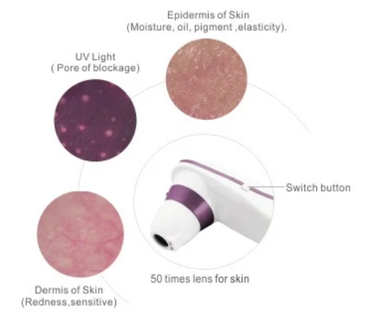 the most sold professional facial machine wireless wifi UV skin analyzer portable 5g Hair scalp analyzer scanner