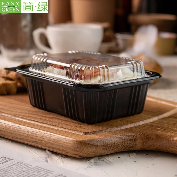 Easy Green disposable PP takeway plastic microwabable container box