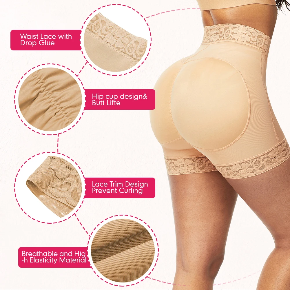 High Quality Nude Hip Push Up Butt Lift Pants