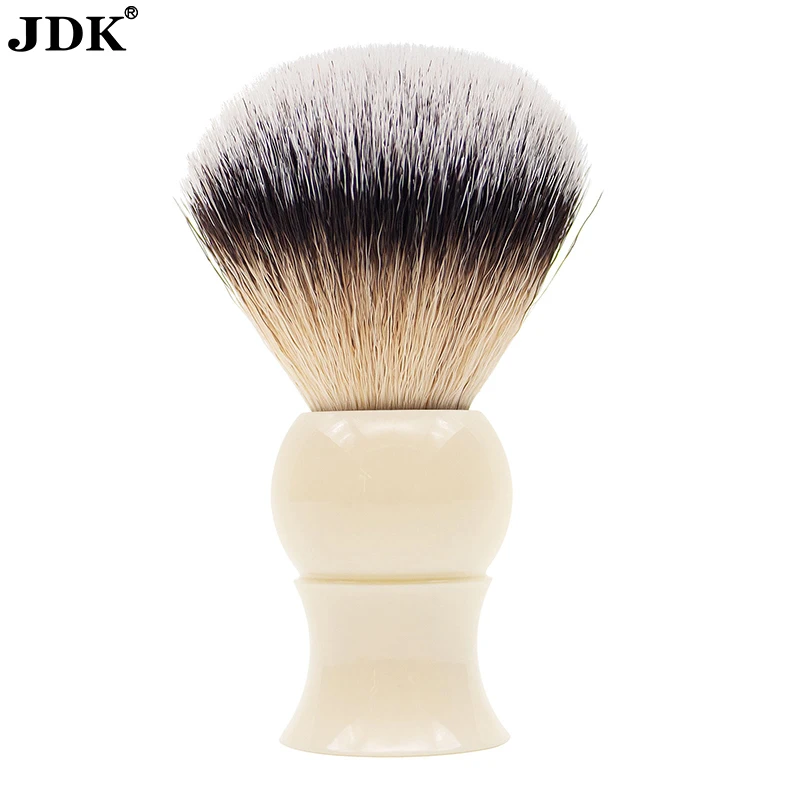 JDK High quality Nylon Set Black Acrylic Stand Soap Shaving Bowl Shaving Brush