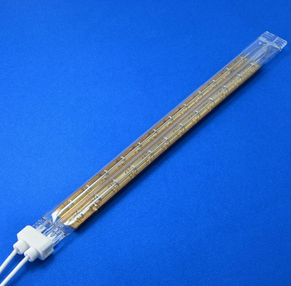 Двойной кварцевый инфракрасный нагревательный элемент для электронного промышленного отопления