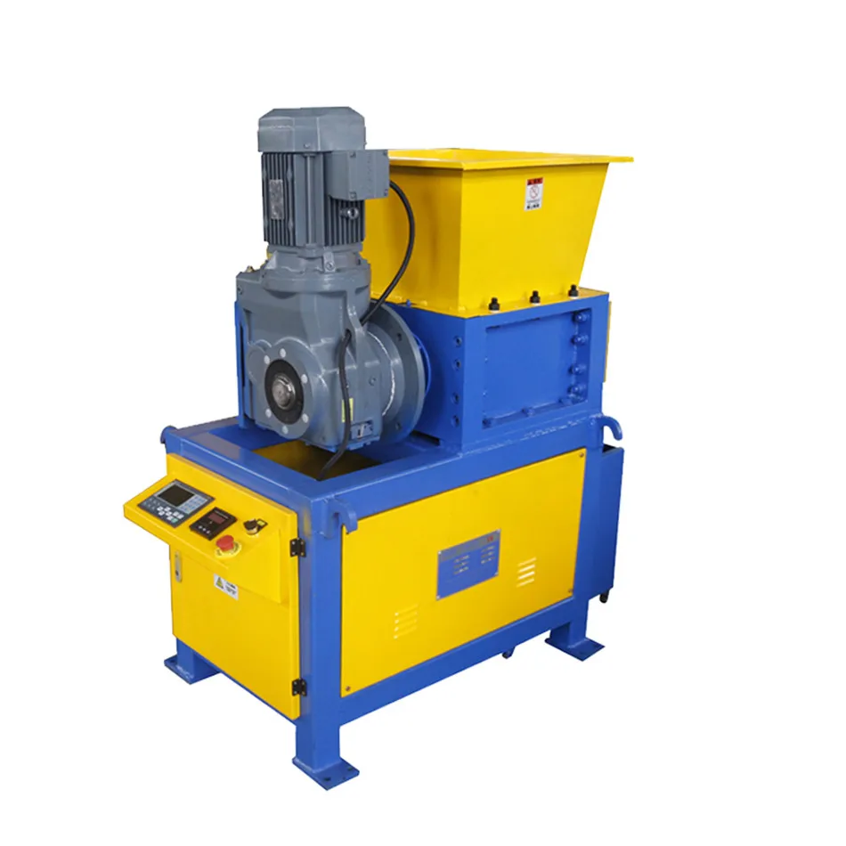 Professional factory cheap price OEM ODM waste tire scrap metal compost glass fabric plastic shredder machine