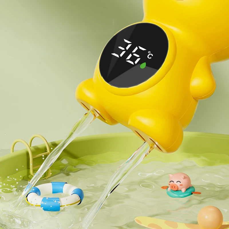Quality duck cute kids children digital baby room bath water thermometers